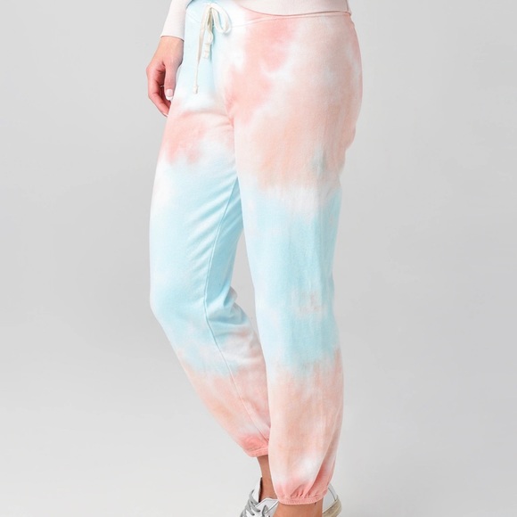 Sundry Multicolor Tie Dye Basic Sweatpants NEW - Picture 3 of 10